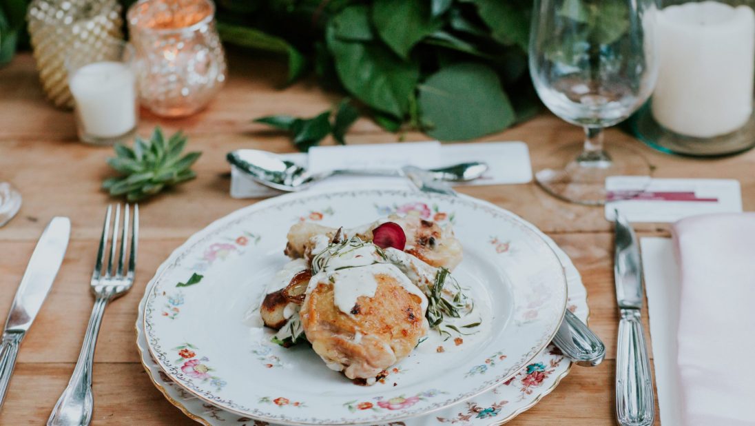 Food on plate